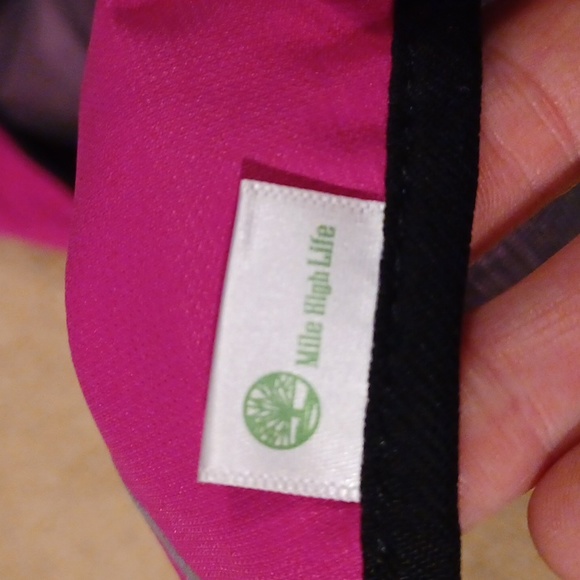 Mile High Life Dog Raincoat LG reflective pink NWOT - Picture 4 of 4